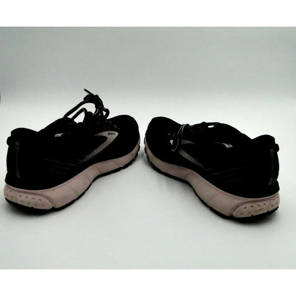 Brooks‎ Ghost 13 Womens Size 10 Wide Running Shoes Black pink Athletic Sneakers